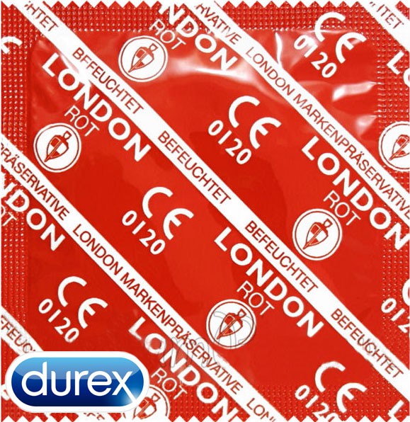 Préservatifs Durex London Fraise x12