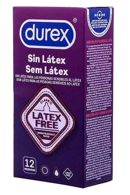 Préservatifs sans latex Durex x12
