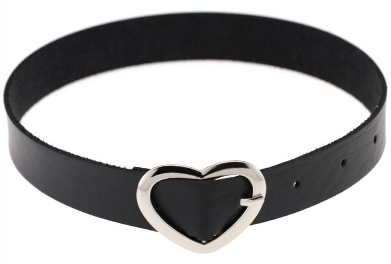 Ras de cou Heart Attach Noir