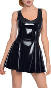 Robe Vinyl Dress Kurt Noire