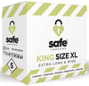 Préservatifs XXL en latex King Size XL SAFE x5