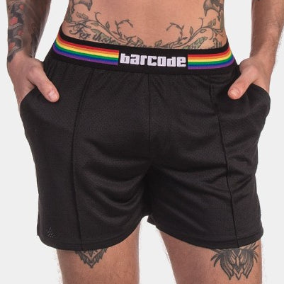 Short Barcode Pride Noir