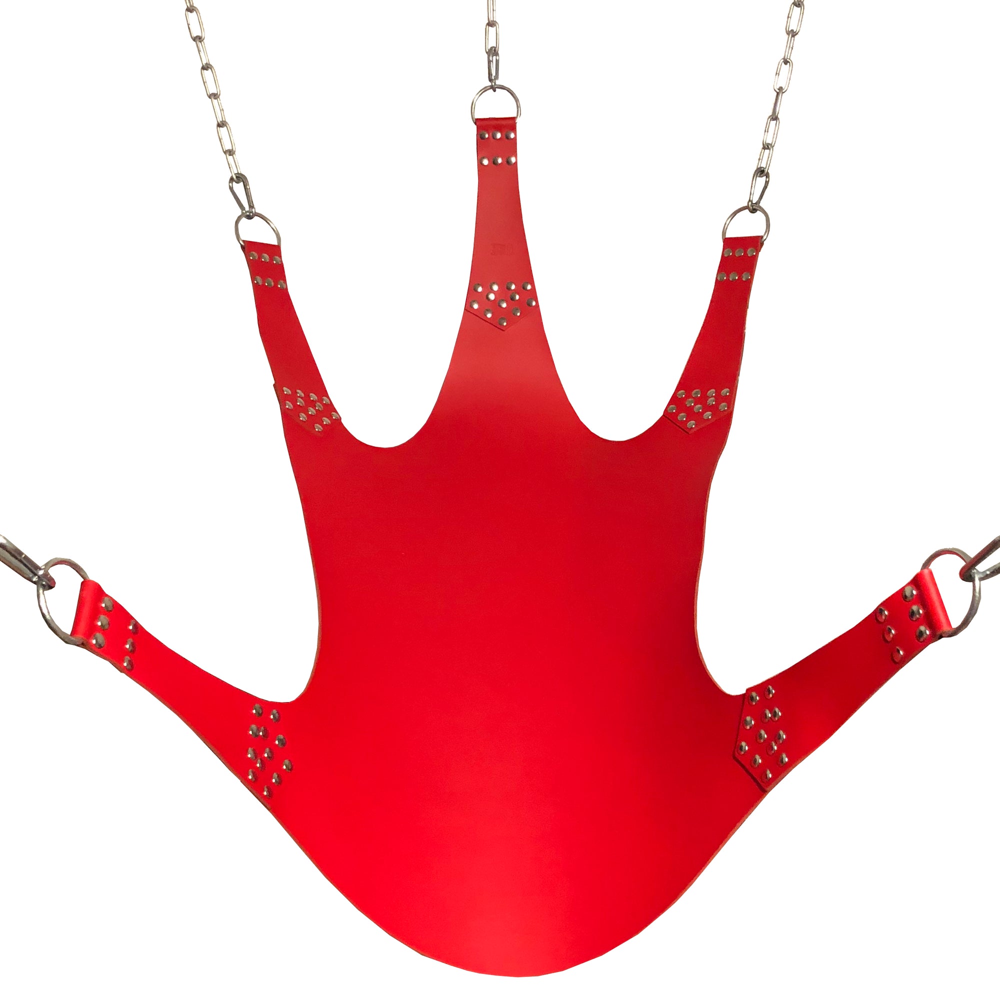 Sling en Cuir 5 Points d'attache Rouge