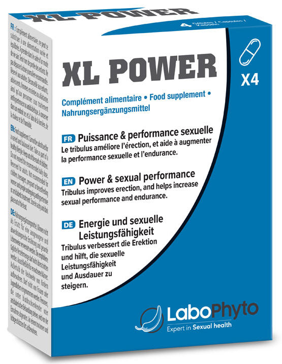 Stimulant Érection XL Power 4 gélules