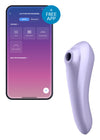 Stimulateur de clitoris connecté DUAL PLEASURE Mauve