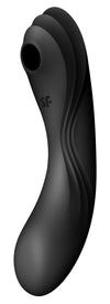 Stimulateur de clitoris Curvy Trinity 4 Satisfyer Noir