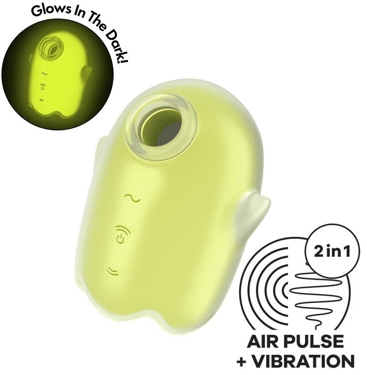 Stimulateur de clitoris Glowing Ghost Jaune