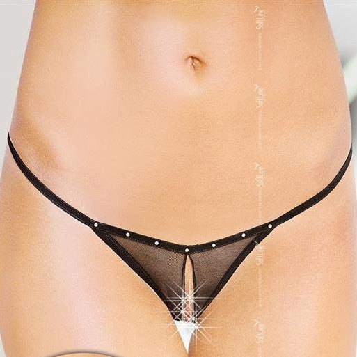 String ouvert Galina Noir