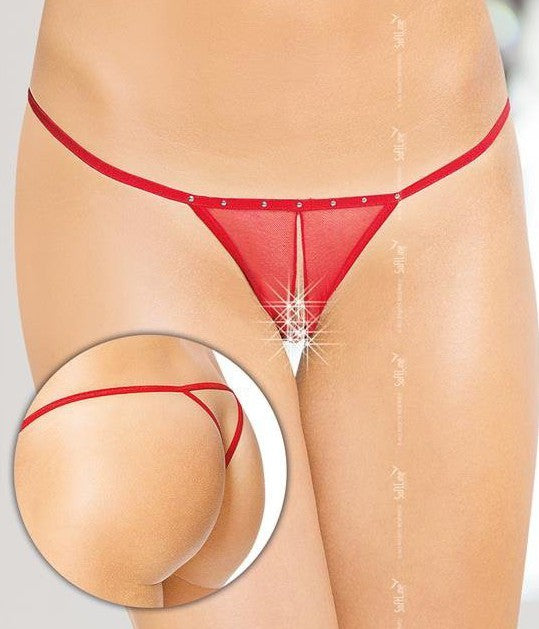 String ouvert GALINA - Rouge