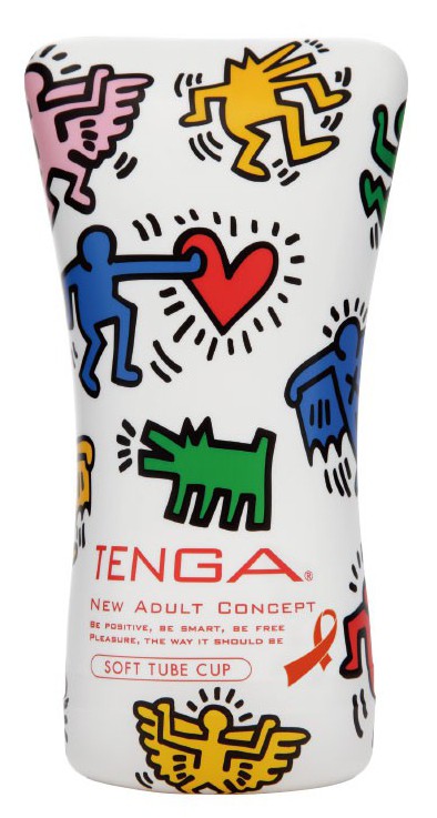 Tenga Soft Tube Cup by Keith Haring