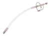 Tige percée Catheter 19cm - Diamètre 7mm