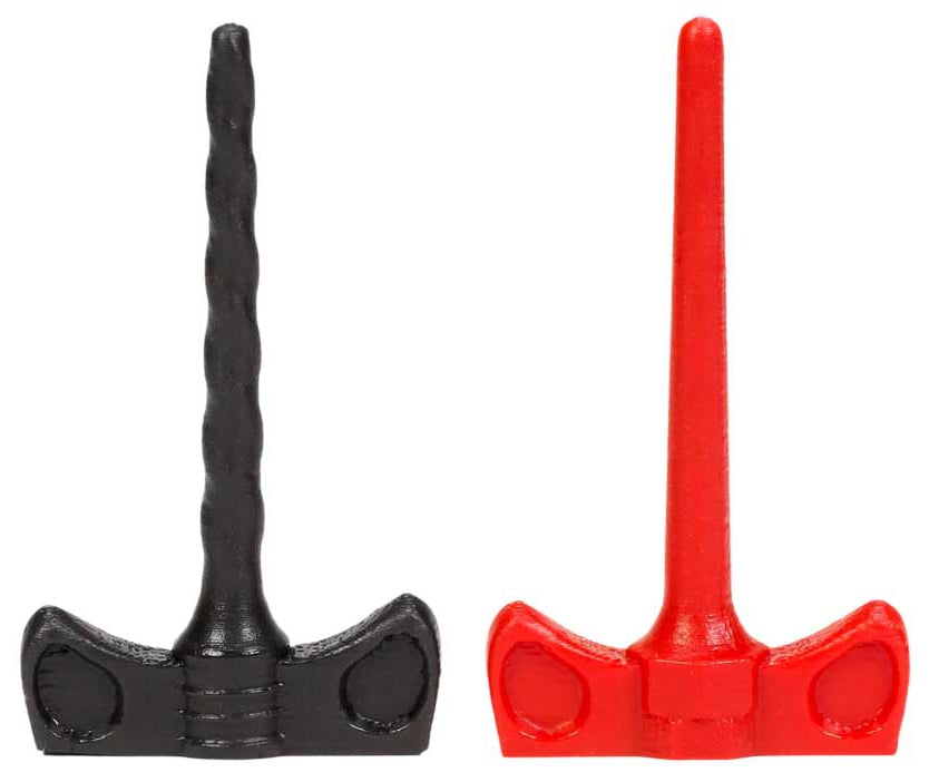 Tiges d'urètre silicone x 2 Cockscrews 7cm - Diamètre 4.5 à 7mm