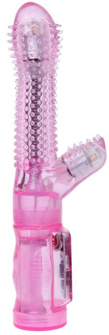 Vibro Rabbit Thorny 6 vitesses Rose