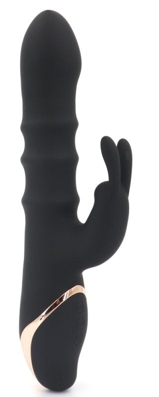 Vibro Rabbit Thrusties 13 x 3.8cm Noir