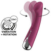 Vibromasseur Point G Spinning G-Spot 1 - 11 x 3.5cm Framboise